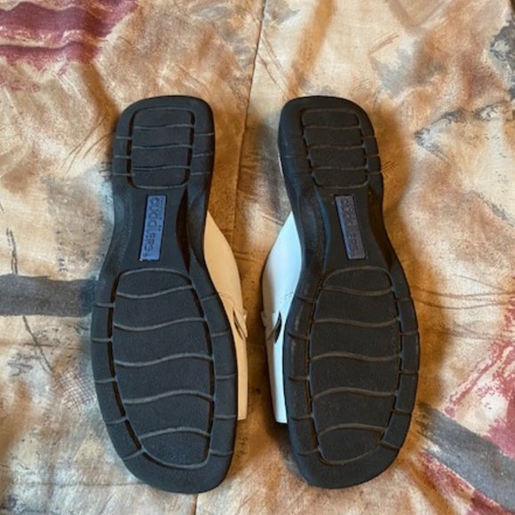 Cabbie Cuddlers Ladies Floral White Sandals Size 10 - Picture 6 of 10